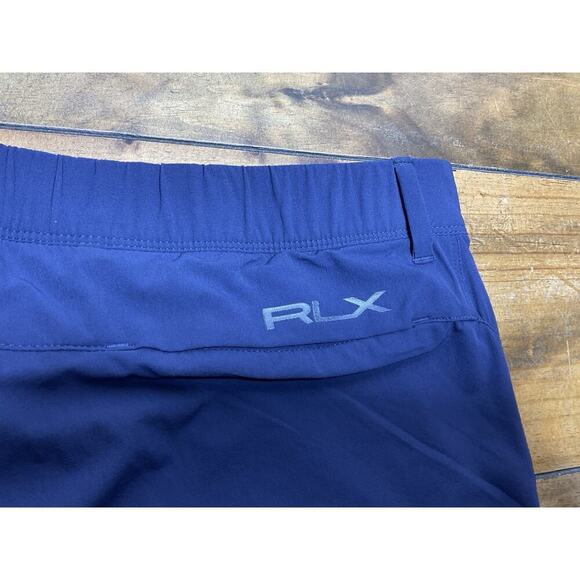RLX Ralph Lauren Pants Mens 36 Short Blue Stretch Performance Golf Chino Pant - Picture 8 of 11